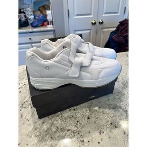 Rockport DMX White Leather Comfort Walking Shoe sz 10W NIB
